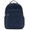 Image de kipling Sac à dos bleu pour femme et homme - Basic Seoul Backpack L Blue Bleu 2 125658