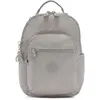 Image de kipling Sac à dos de loisirs gris pour femme et homme - Basic Seoul Backpack S Grey Gris 125657