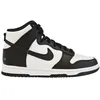 Image de Chaussures Nike Dunk High Panda Blanc-Noir - Femme/Adulte - Blanc - Plat - Lacets - Synthétique