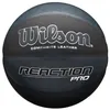 Image de Ballon de basketball - WILSON - Reaction Pro Comp - Noir - Taille 7 - Cuir composite