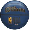 Image de Ballon de Basketball Wilson NBA Forge Plus Bleu Interieur/exterieur-Noir-T7