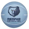 Image de Ballon NBA Dribbler Memphis Grizzlies - bleu ciel - Taille 3