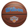 Image de Ballon de basket - WILSON - New York Knicks - Taille 7 - marron/bleu - Pure Feel Cover