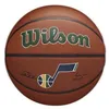 Image de Ballon de basket - Wilson - Utah Jazz - Taille 7 - Marron/Vert - Couverture Pure Feel