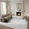 Image de Tapis en Polyester Gris/Blanc 235 x 305 cm