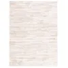 Image de Tapis en Polyester Beige/Blanc 91 x 152 cm