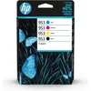 Image de Hp 953 Pack De 4 Cartouches D'encre Noire, Cyan, Jaune Et Magenta (6zc69ae)
