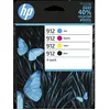 Image de Hp 912 Pack De 4 Cartouches D'encre Noire, Cyan, Jaune Et Magenta Authentiques