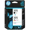 Image de HP 305 Combo Noir/3Couleurs