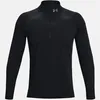 Image de Top sportif à manches longues demi-zip Under Armour Qualifier Run 2.0 pour hommes - Noir - Multisport
