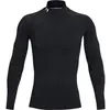 Image de T-shirt manches longues et col montant Under Armour HeatGear® Noir L 1369606-001