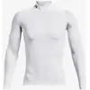Image de T-shirt Under Armour HeatGear Compression Mock manche longue blanc - XL