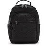 Image de kipling Sac à dos de loisirs noir pour femme - Basic Plus Seoul Backpack S Signature Emb 150306