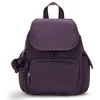 Image de Sac à dos - Kipling - Basic City Zip Mini - Violet foncé - 26x26x11 cm - 440g