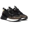 Image de Baskets Noires Pour Femmes - Michael Kors Theo - Daim-Nubuck - Lacets