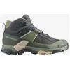 Image de Bottes Salomon X Ultra 5 Mid GORE-TEX gris foncé vert femme - 36