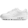 Image de Basket Femme - NIKE - Air Max 90 Blanc - Cuir - Lacets - Semelle Waffle