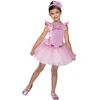Image de Déguisement Enfant Avec Séquins Princesse Danseuse Ballerine Taille S BARBIE