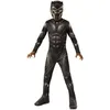 Image de Déguisement enfant - Black Panther - Noir - 9-10 ans - Masque PVC