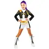 Image de Déguisement K-pop Demon Hunters Rumi Gold Enfant Taille L 11-13 Ans Rubies