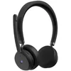 Image de Lenovo Wireless Voip Headset Casque Sans Fil Arceau Bureau/centre D'appels Bluetooth Noir