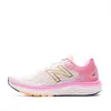 Image de Chaussures de running Femme New Balance W680 - Blanc/Rose - FreshFoam - Mesh respirant
