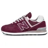 Image de Chaussure Homme New Balance ML 574 Rouge - Lacets - Textile - Plat