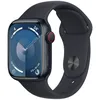 Image de Apple Watch Series 9 GPS + Cellular - BoÃ®tier Aluminium 41 mm Minuit - Bracelet S/M en occasion ou reconditionné