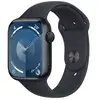 Image de Apple watch series 9 gps 45 mm boîtier en aluminium minuit avec bracelet sport minuit m/l MR9A3QF/A