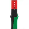 Image de Apple Muq83zm/a Cinturino Sport Black Unity Per Apple Watch 44 Mm M/l Nero Verde Rosso