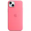 Image de Coque En Silicone Avec Magsafe Pour Apple Iphone 15 Plus Rose