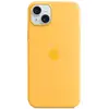 Image de Apple Coque En Silicone Avec Magsafe Pour Iphone 15 Plus - Rayon De Soleil