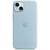 Image de Coque En Silicone Avec Magsafe Pour Apple Iphone 15 Plus Bleu Clair