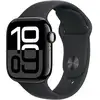 Image de Watch Series 10 Gps + Cellular 42mm Boîtier Jet Black Aluminium Bracelet Black Sport Band M/l