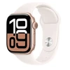 Image de Apple Watch Series 10 Oled 42 Mm Numérique 374 X 446 Pixels Écran Tactile 4g Or Rose Wifi Gps (satellite)