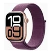 Image de Apple Watch Series 10 (GPS + Cellular) - aluminium rose or - montre intelligente avec boucle sport - lie-de-vin - 64 Go