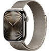 Image de Apple Watch Series 10 GPS + Cellular - Titane Naturel - Bracelet Milanais - 42 mm