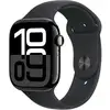 Image de Watch Series 10 Gps + Cellular 46mm Boîtier Jet Black Aluminium Bracelet Black Sport Band S/m