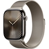 Image de Apple Watch Series 10 GPS + Cellular - Titane Naturel - Bracelet Milanais M/L - 46 mm