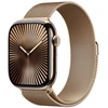 Image de Apple Watch Series 10 Gps + Cellular 46mm Boîtier En Titane Or Avec Bracelet Milanais Or M L