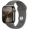 Image de Apple Watch Series 10 Oled 42 Mm Numérique 374 X 446 Pixels Écran Tactile 4g Titane Wifi Gps (satellite)