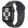 Image de Apple Watch SE (GPS + Cellular) - 2e gÃ©nÃ©ration - 40 mm - aluminium minuit - Montre connectÃ©e avec bracelet sport - fluoroÃ©lastomÃ¨re - minuit - taille du bracelet : S/M - 32 Go - Wi-Fi 4... en occasion ou reconditionné
