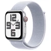 Image de Apple Watch Apple Apple Watch Se Gps + Cellular 44mm Boîtier En Aluminium Argent Avec Boucle Sport Nuée Bleue