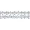 Image de Clavier apple magic keyboard touch id numerique azerty blanc usb-c bluetooth MXK73F/A