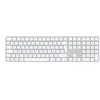 Image de Apple Magic Keyboard with Touch ID and Numeric Keypad - clavier - USB-C - AZERTY - Francais - cles blanches Peripherique d'entree