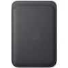 Image de Apple Porte-cartes en tissage fin avec MagSafe pour Apple iPhone - Noir