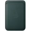 Image de Apple Porte-cartes en tissage fin avec MagSafe pour Apple iPhone - Vert Foncé