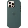 Image de Iphone 16 Pro Max Coque En Silicone Avec Magsafe Lake Green