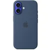 Image de Iphone 16 Coque En Silicone Avec Magsafe Denim