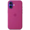 Image de Iphone 16 Coque En Silicone Avec Magsafe Fuchsia